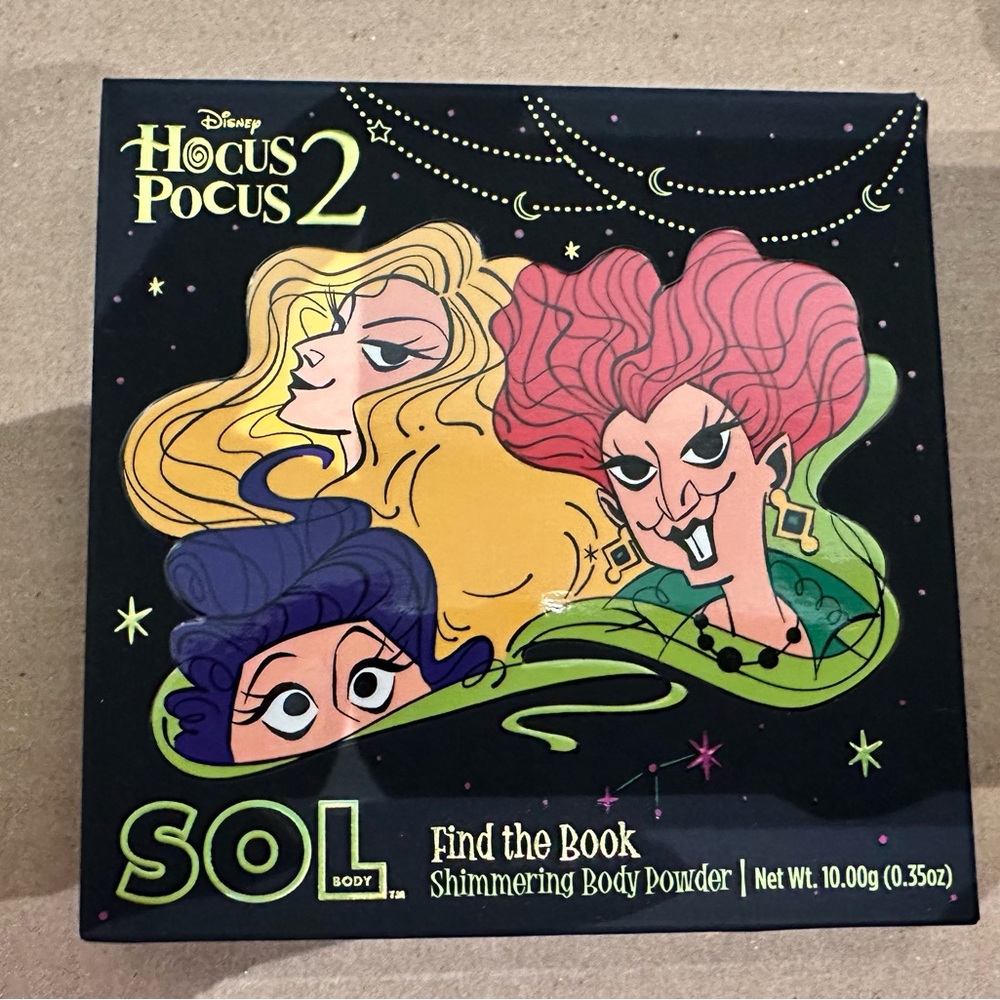 colourpop hocus pocus 2 shimmering body powder